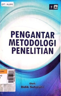 Pengantar metodologi penelitian