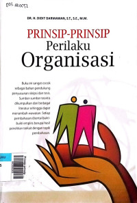 Prinsip-prinsip prilaku organisasi