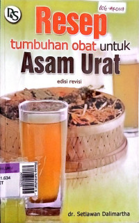 Resep tumbuhan obat untuk asam urat