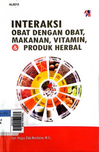 Interaksi obat dengan obat, makanan, vitamin, & produk herbal