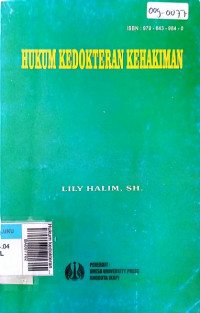 Hukum kedokteran kehakiman