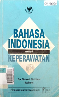 Bahasa indonesia untuk keperawatan