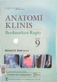 Anatomi* klinis ? regio E/9