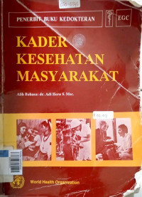 Kader kesehatan masyarakat