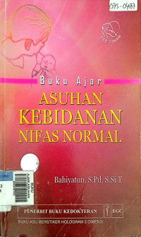 BUKU AJAR:ASUHAN KEBIDANAN NIFAS NORMAL