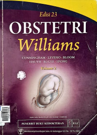 Obstetri williams jilid 2 edisi 23