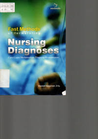 Image of Fast Methods of Formulating Nursing Diagnoses