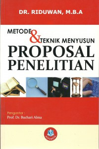 Metode & teknik penyusunan penelitian