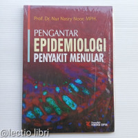 Pengantar epidemiologi penyakit menular