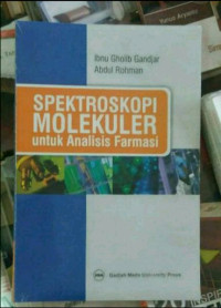 Spektroskopi Molekukuler Untuk analisis Farmasi