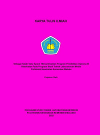 Gambaran pemeriksaan rapid anti-gen pada penyintas covid-19 di rumah sakit tk. ii prof. j. a. latumeten Ambon