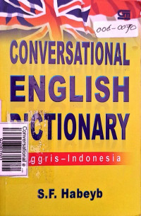 Conversational english dietionary inggris-indonesia