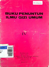 Buku penuntun ilmu gizi umum