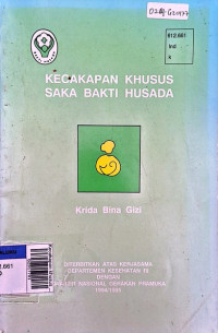 Kecakapan khusus saka bakti husada