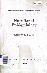 Nutrition epidemiology