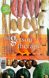 The gerson therapy