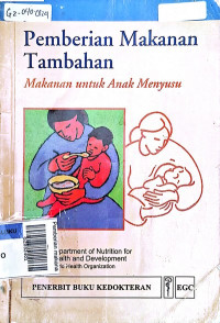 Pemberian makanan tambahan u/ anak menyusui