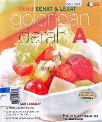 Menu sehat gologan darah A