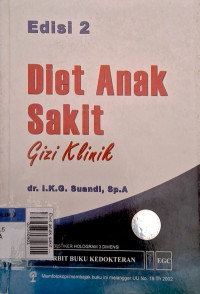 Diet anak sakit gizi klinik E/2