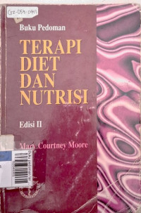 Buku pedoman terapi diet dan nutrisi, Ed. 2