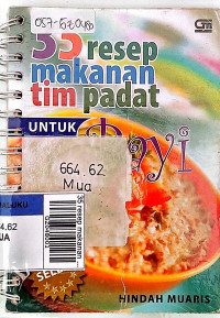 35 resep makanan tim padat untuk bayi