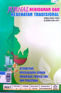 Jurnal kebidanan dan kesehatan tradisional