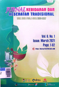 Jurnal kebidanan dan kesehatan tradisional