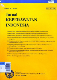 Jurnal keperawatan indonesia