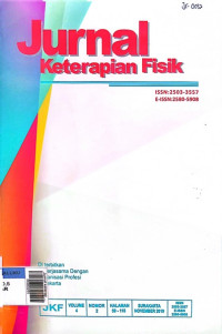 Jurnal keterapian fisik