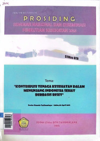 Seminar nasional dan diseminasi penelitian kesehatan 2015 : kontribusi tenaga kesehatan dalam menunjang indonesia sehat berbasis riset