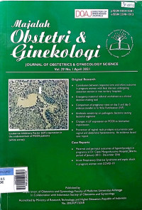 Journal of obstetrics & ginecology science = majalah obstetri & ginekologi Vol. 29 No. 1 April 2021