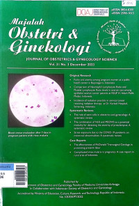 Journal of obstetrics & gynecology science = majalah obstetri & ginekologi Vol. 31 No.3 Desember 2023