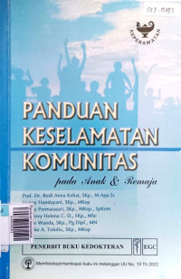 Panduan keselamatan komunitas pada anak & remaja