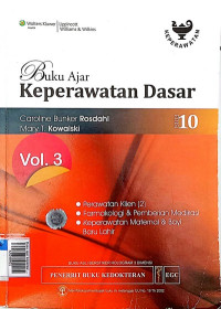 Buku ajar keperawatan dasar vol. 3 e/10 (bks)