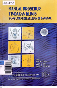 Manual prosedur tindakan klinis