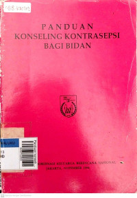 Panduan konseling kontrasepsi bagi bidan