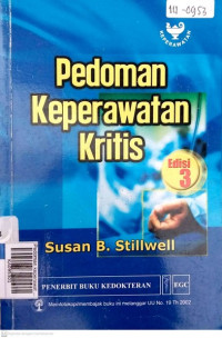 Pedoman keperawatan kritis edisi 3