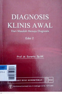 Diagnosis klinis awal E/2