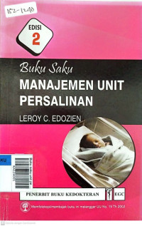 Buku saku unit persalinan