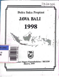 Buku saku propinsi 1998