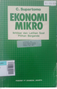 Ekonomi mikro (ikhtisar & latihan soal pilihan berganda)