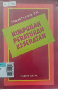 Himpunan peraturan kesehatan.