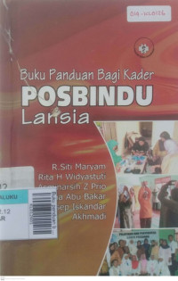 Buku panduan bagi kader posbindu lansia