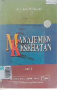 Manajemen kesehatan (Ed II)