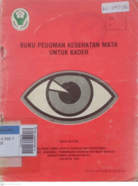 Buku pedoman kesehatan mata untuk kader