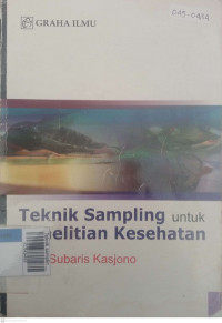 Teknik sampling penelitian kesehatan