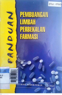 Pembuangan limbah perbekalan farmasi