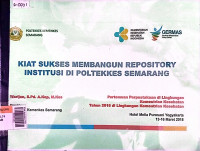 Kiat sukses membangun repositori institusi di poltekkes malang