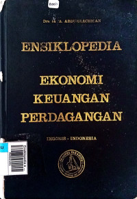 Ensiklopedia ekonomi, keuangan, perdagangan