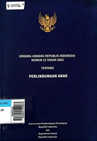 Undang-undang RI No: 23 thn 1992 tentang kesehatan.